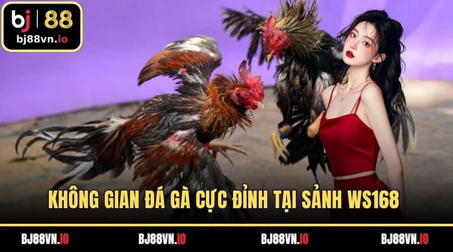 Không gian đá gà cực đỉnh của sảnh WS168 tại BJ88