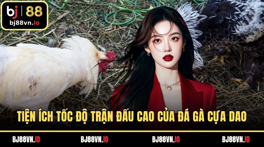 Tiện ích tốc độ trận đấu cao của đá gà cựa dao là gì?